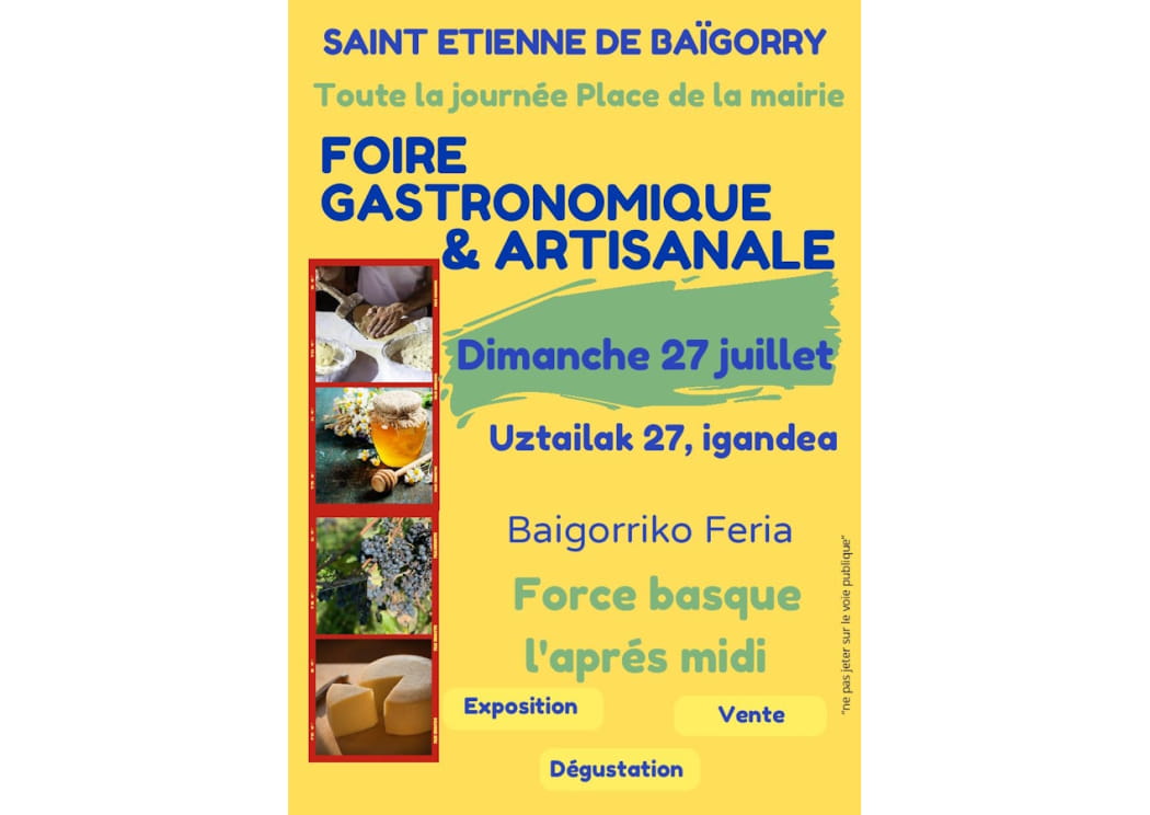 foire gastronomique