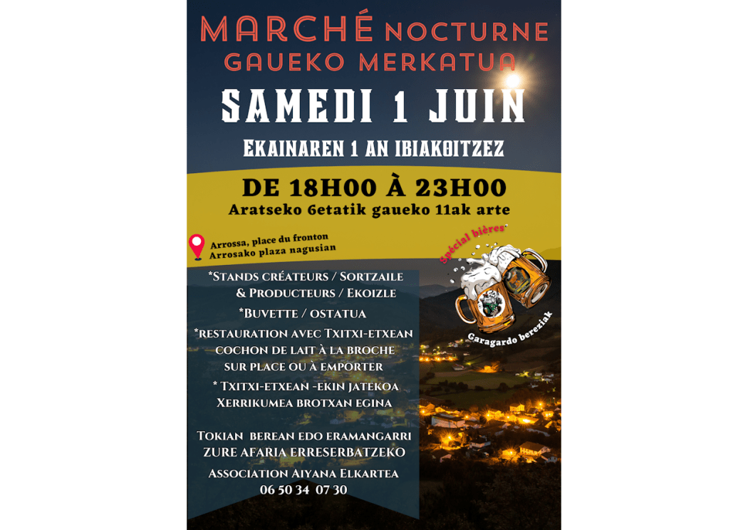 #marchénocture