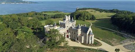 Le chateau Abadia à Hendaye