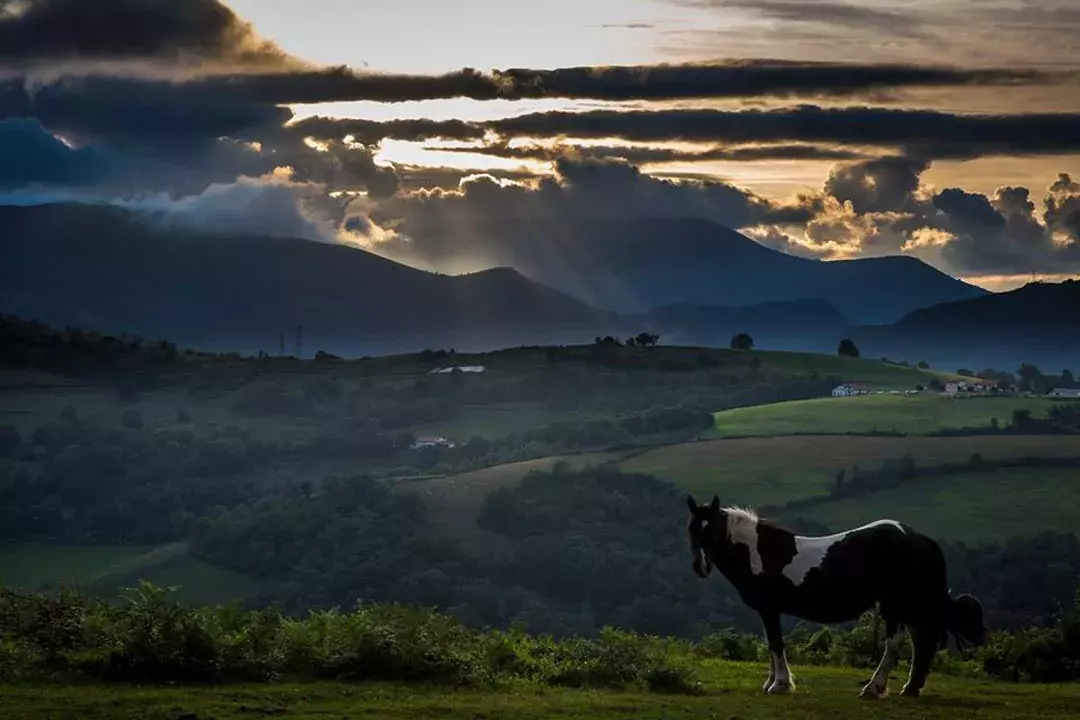 Pays Basque - Montagne fin de journée 